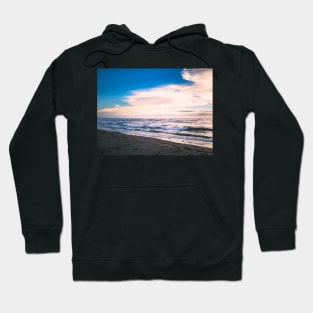 Cold Day at the Beach, New-Brunswick Canada V2 Hoodie